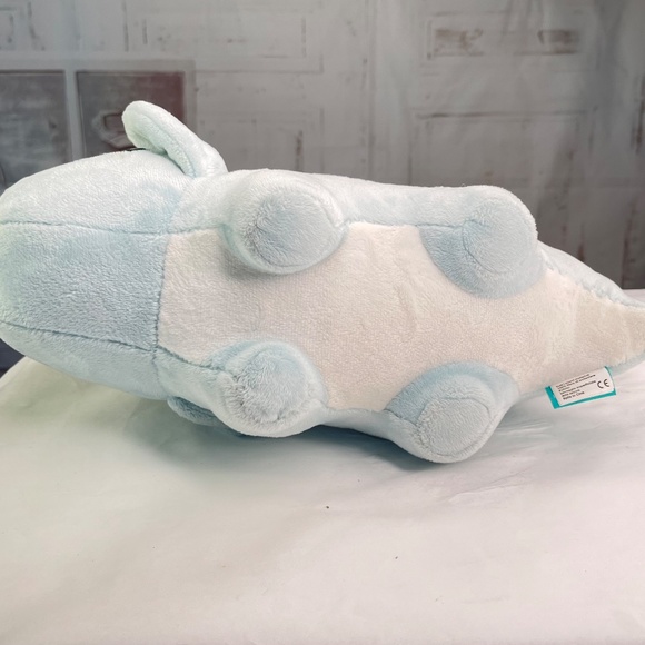 Bellzi Seri The Triceratops Dinosaur Blue Plush Toy 12 Inches Stuffed Animal - Picture 12 of 16